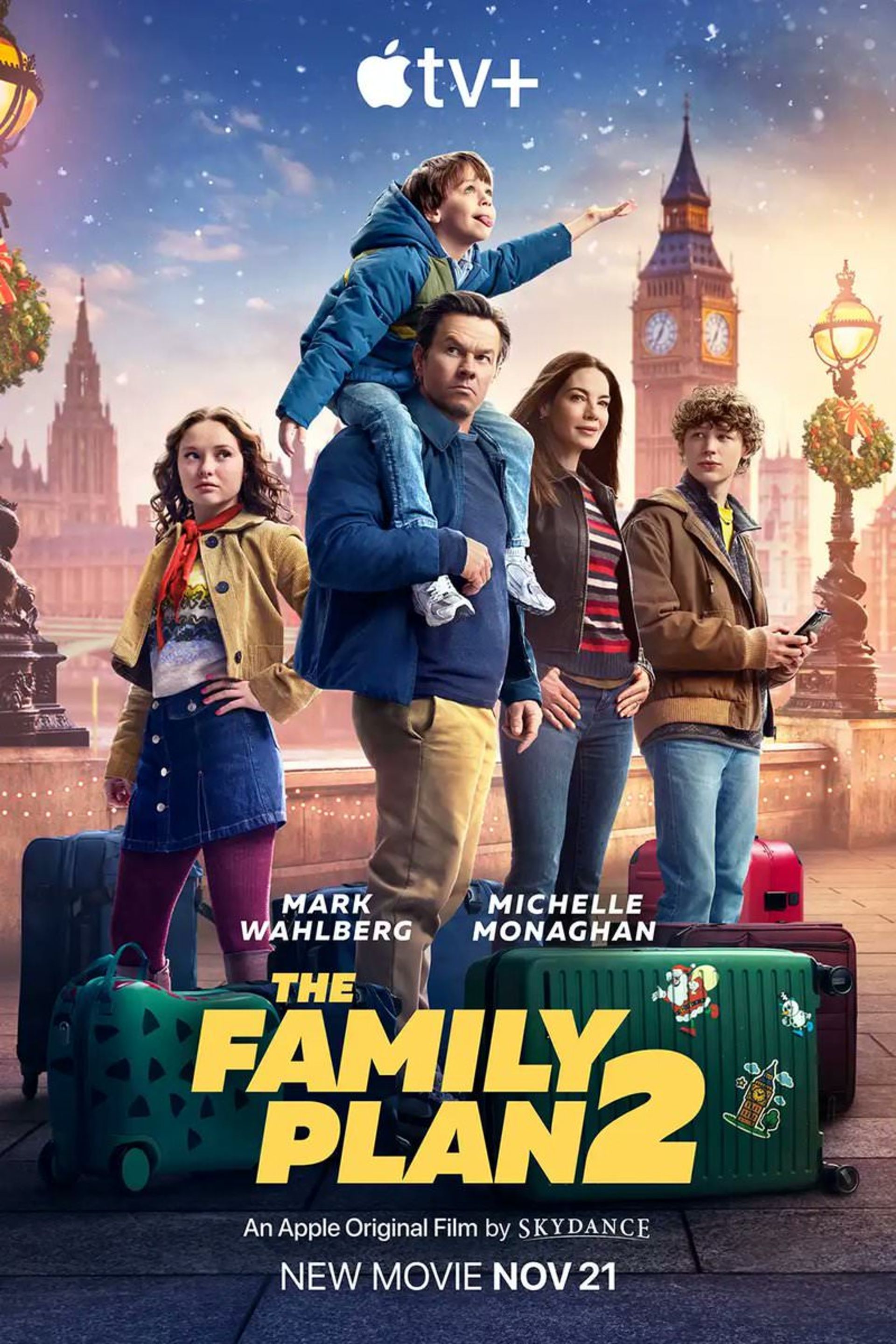 اولین پوستر فیلم The Family Plan 2