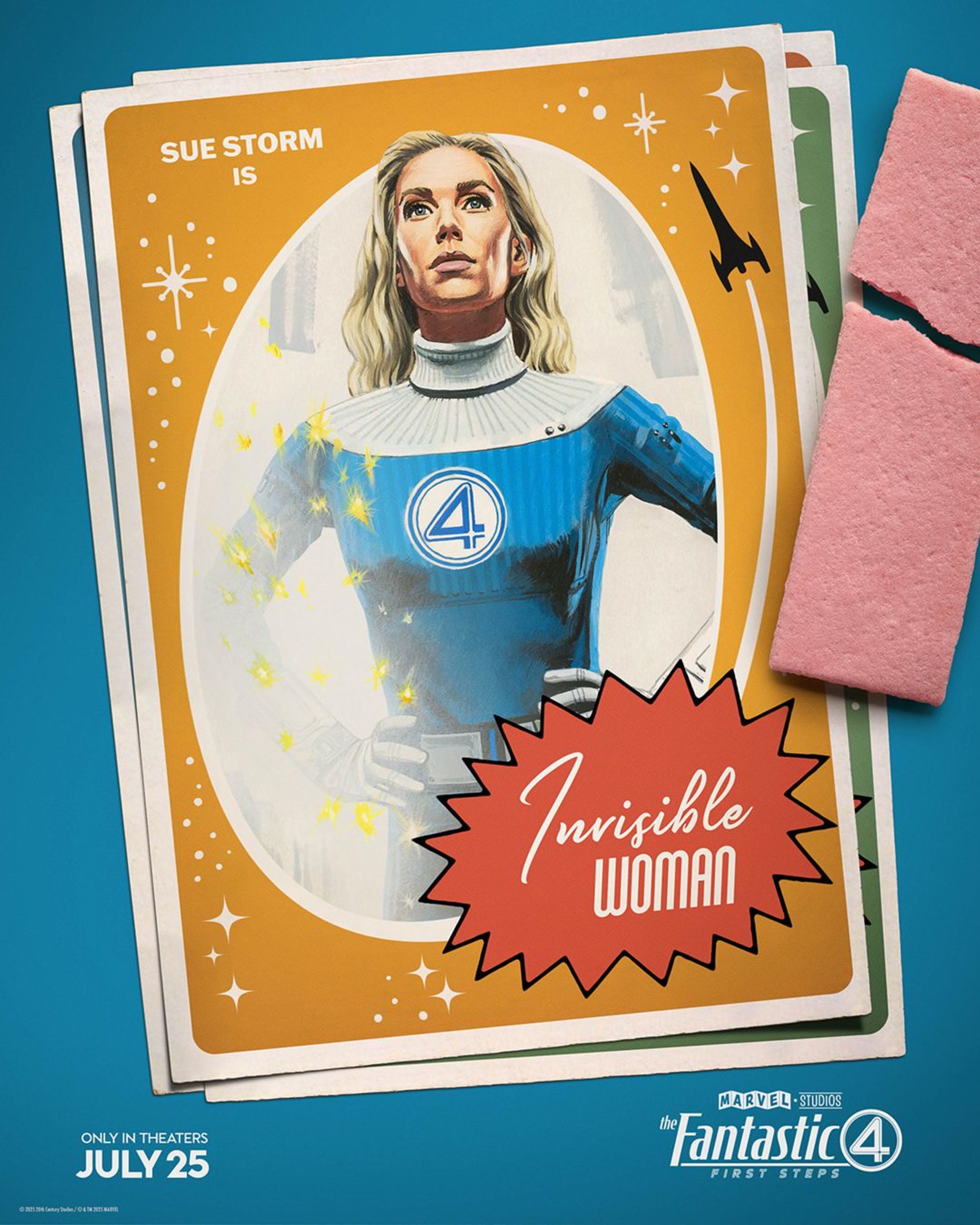 پوستر سو استورم در فیلم The Fantastic Four: First Steps