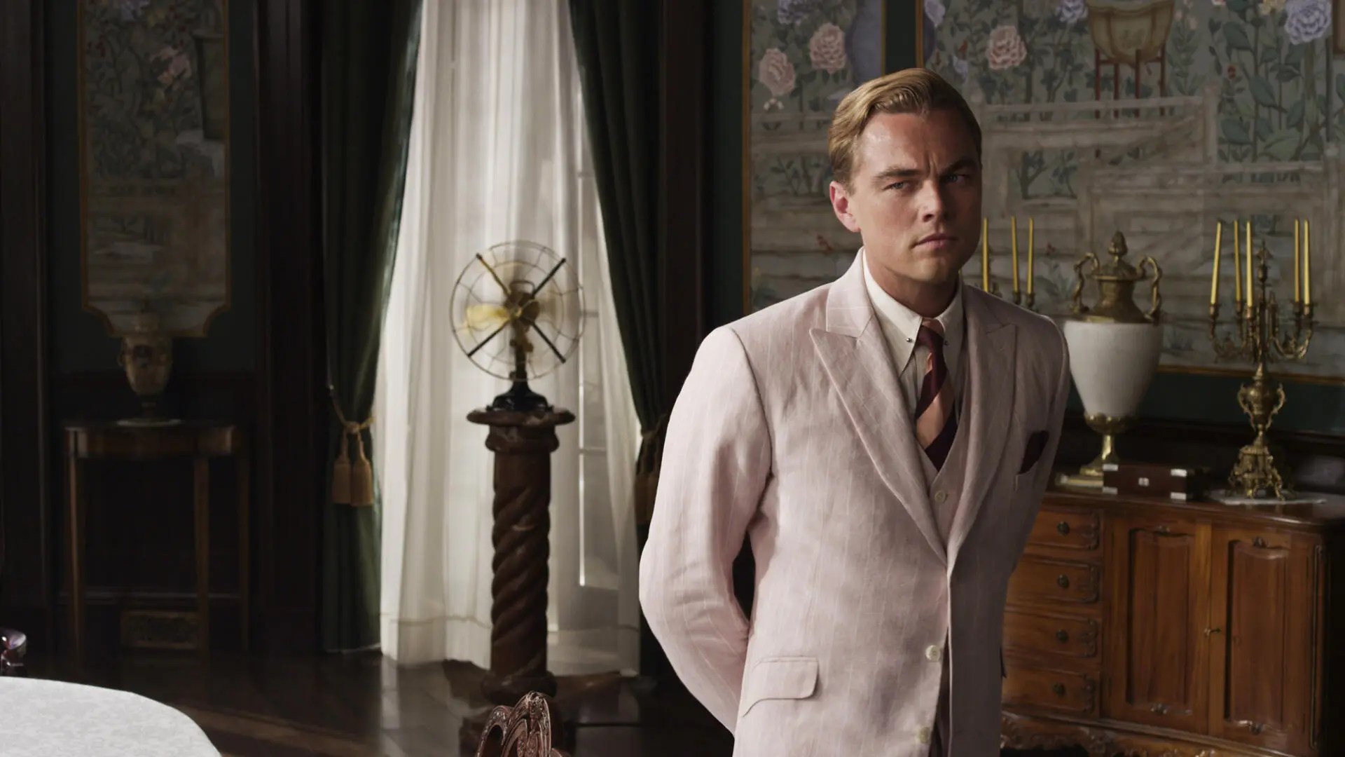 لئوناردو دیکاپریو در فیلم The Great Gatsby