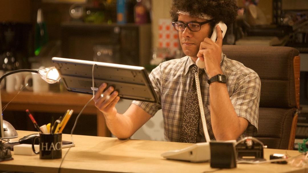 تصویری از شخصیت اصلی سریال the it crowd