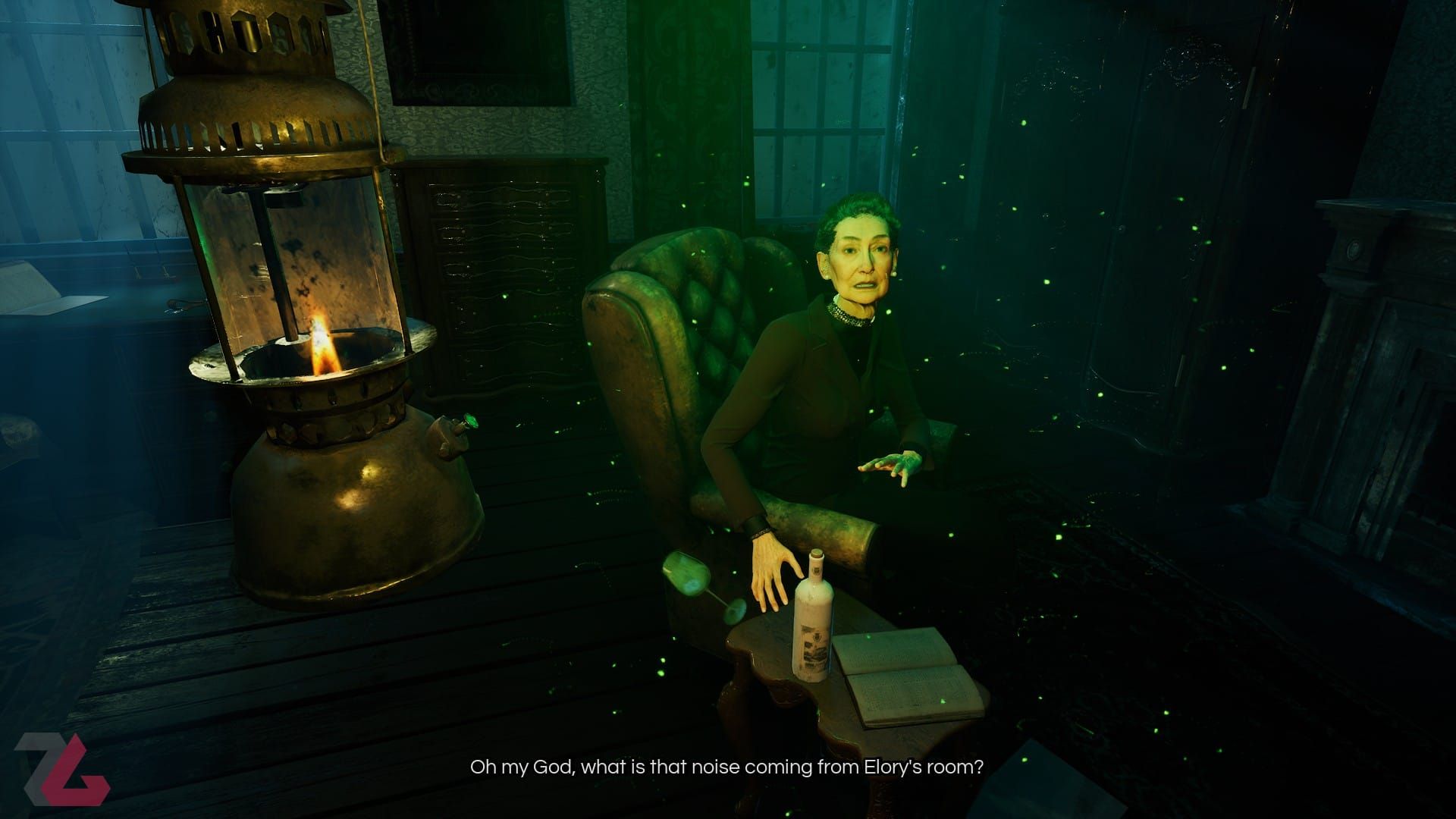 چهره مضطرب بانو مارگارت در بازی The Last Case of John Morley