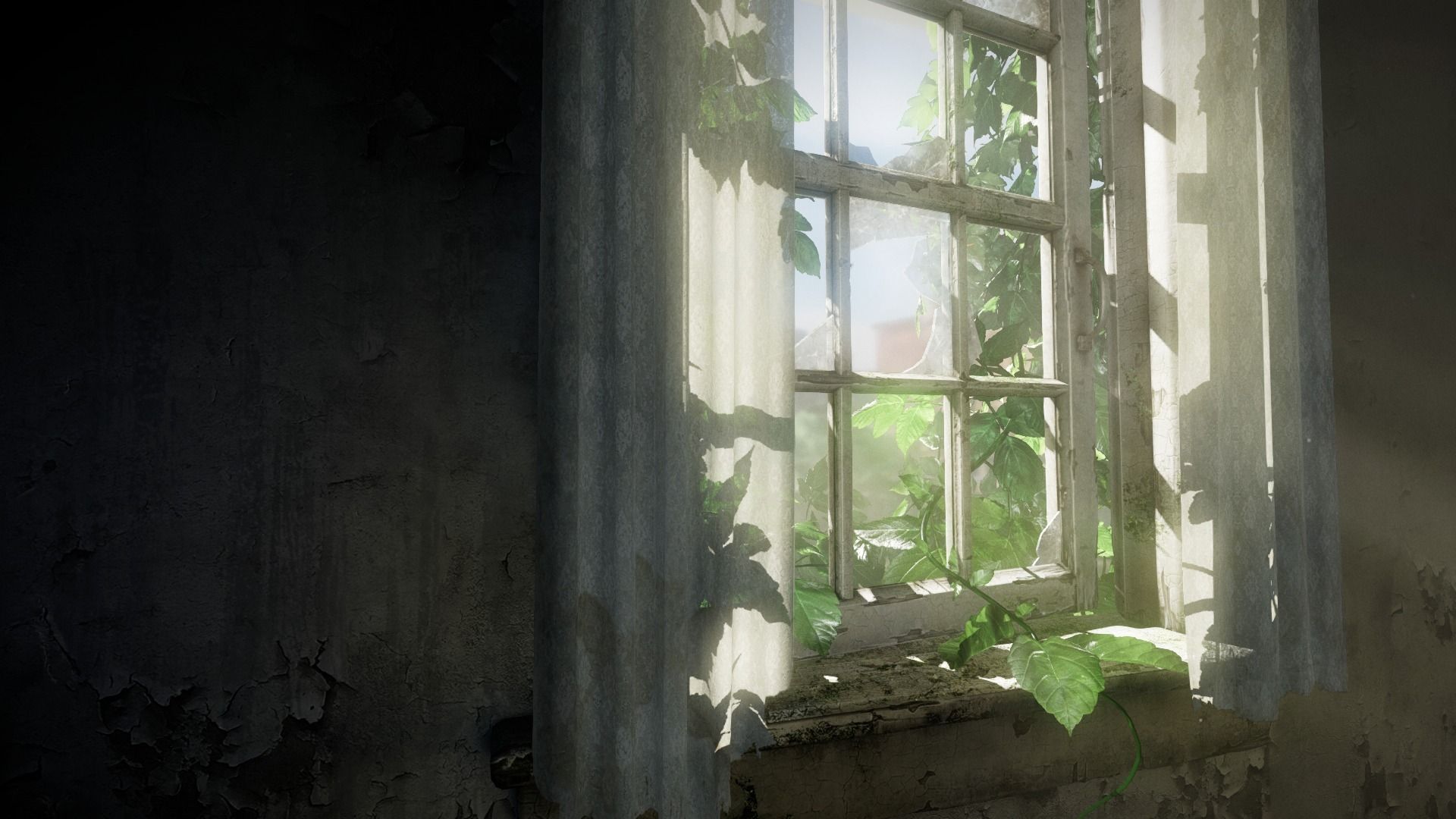 منوی اصلی بازی the last of us