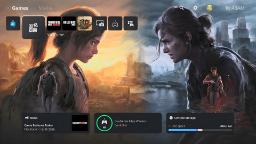 رابط کاربری کنسول پلی استیشن ۵ (پلی استیشن ۵) با تم بازی The Last of Us