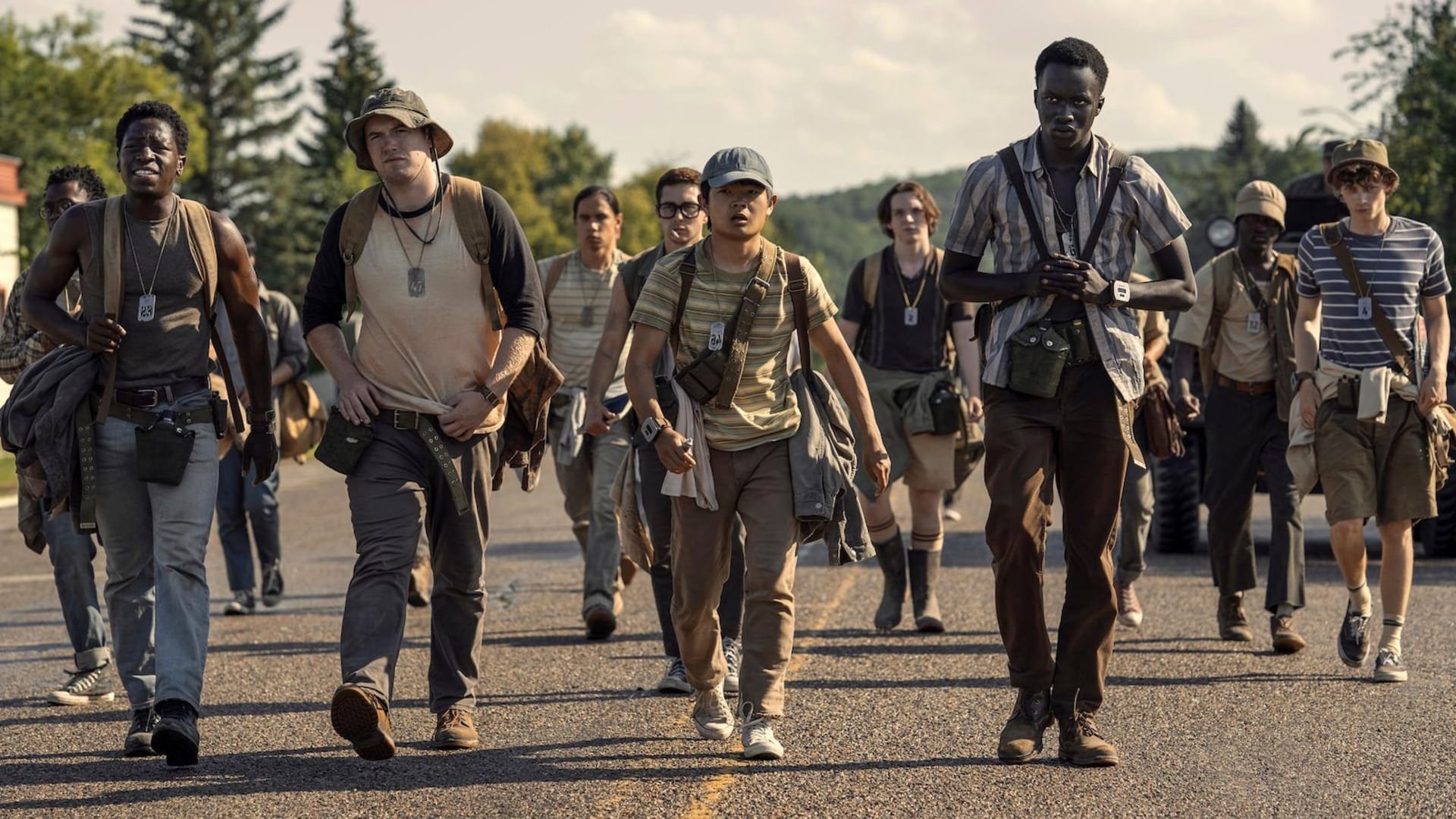 پیاده روی مرگ در فیلم The Long Walk
