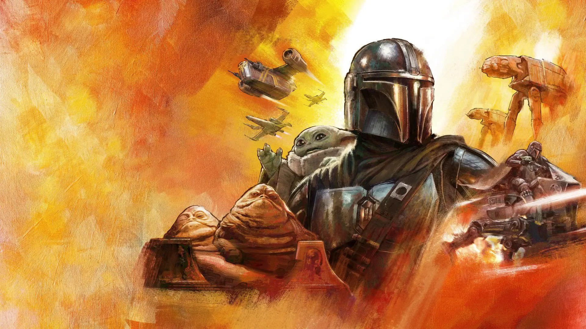 والپیپر فیلم The Mandalorian and Grogu