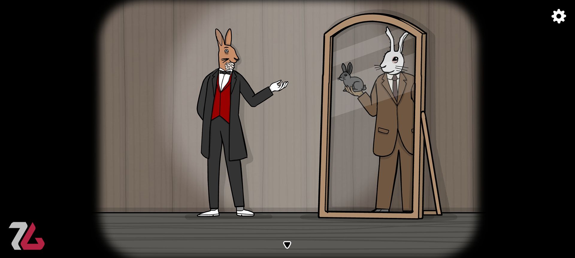 شعبده‌بازی اقای خرگوش در بازی The Mr. Rabbit Magic Show