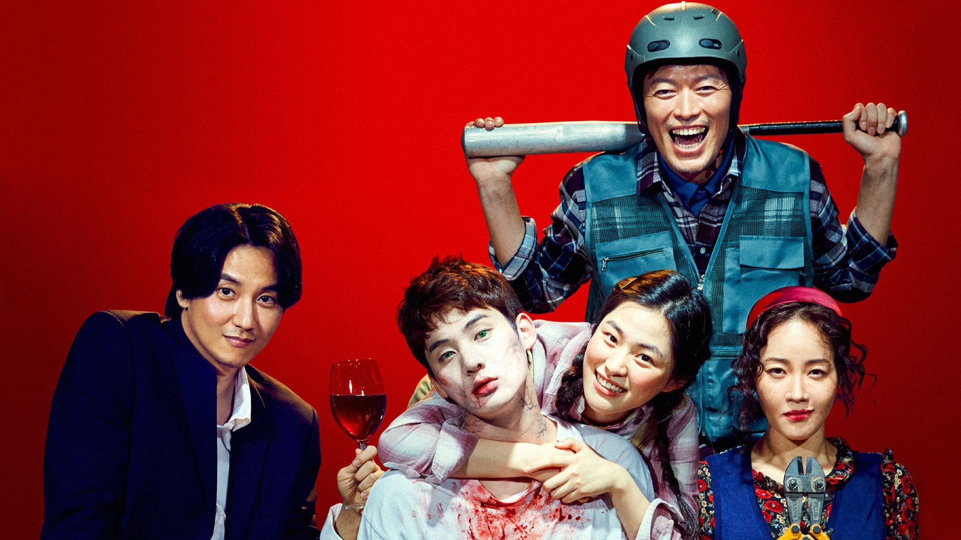پوستر و شخصیت‌های فیلم The Odd Family: Zombie on Sale