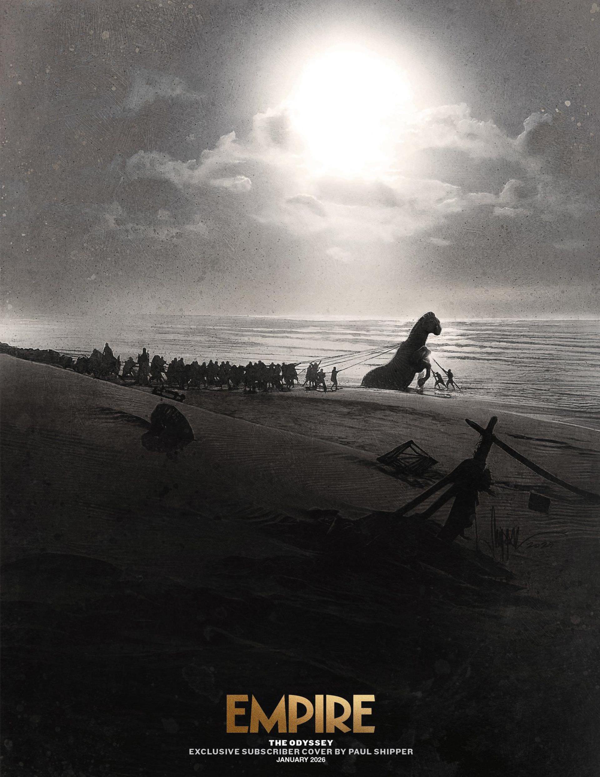 کاور شماره دوم مجله امپایر برای فیلم The Odyssey