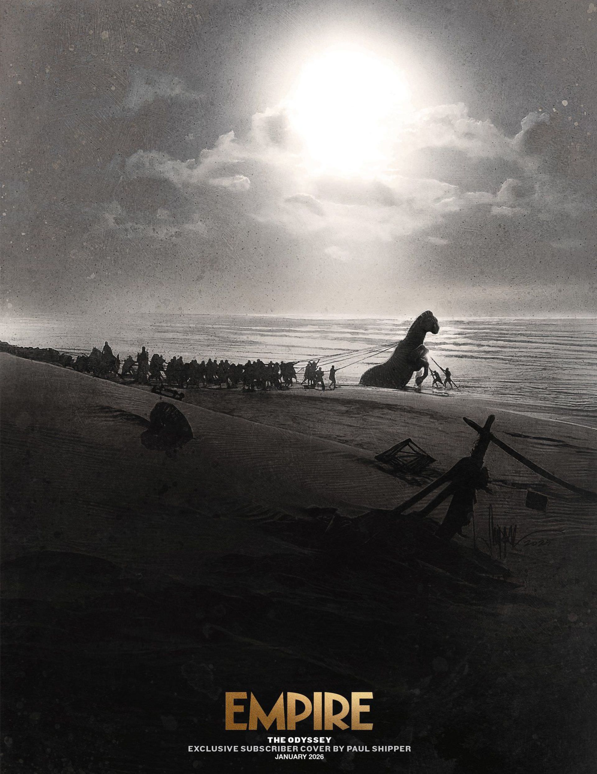 کاور شماره دوم مجله امپایر برای فیلم The Odyssey