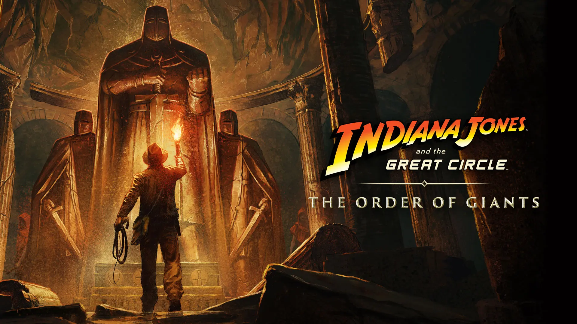پوستر بسته الحاقی The Order of Giants بازی Indiana Jones and the Great Circle