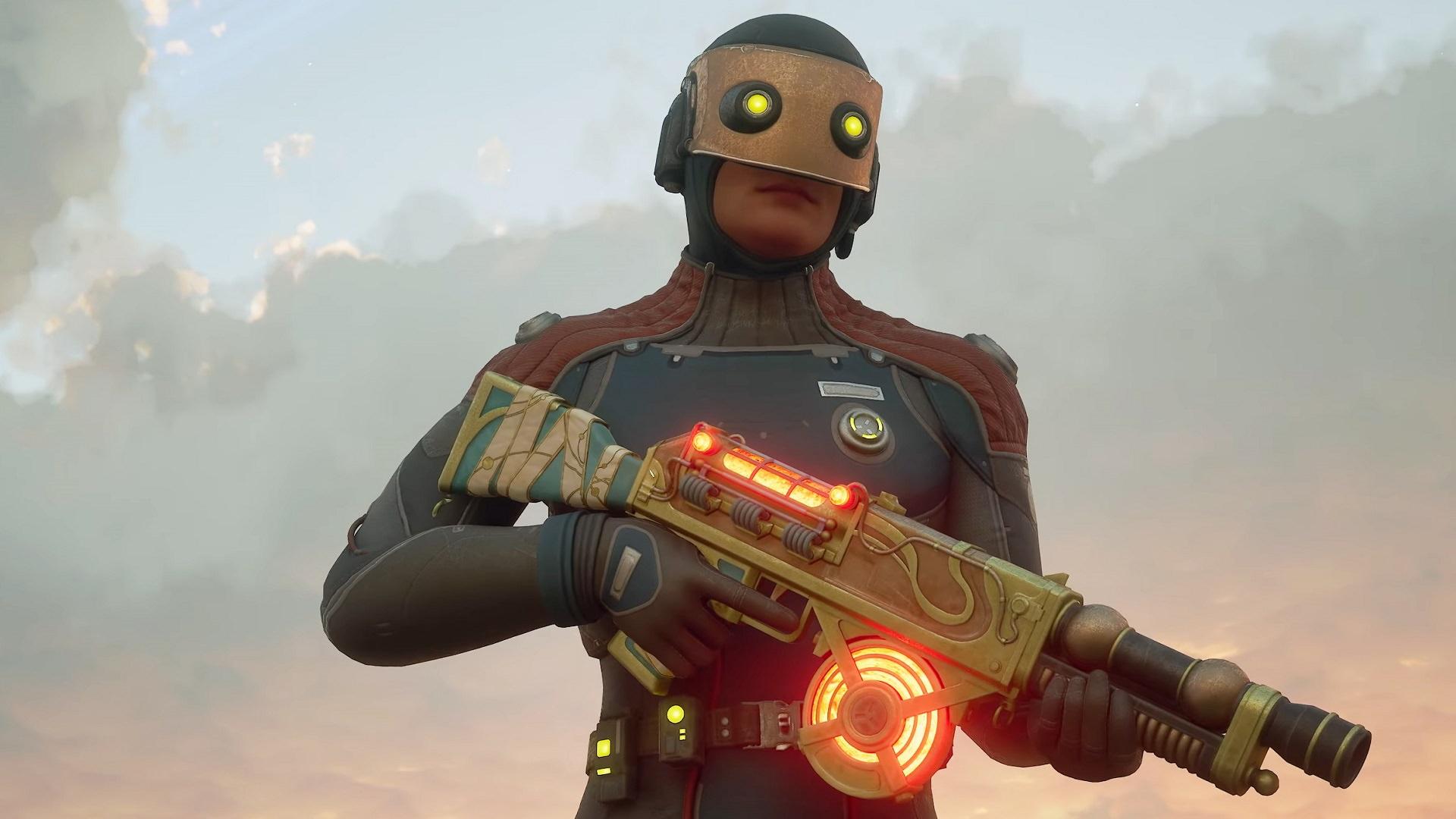 یک شخصیت در بازی The Outer Worlds 2