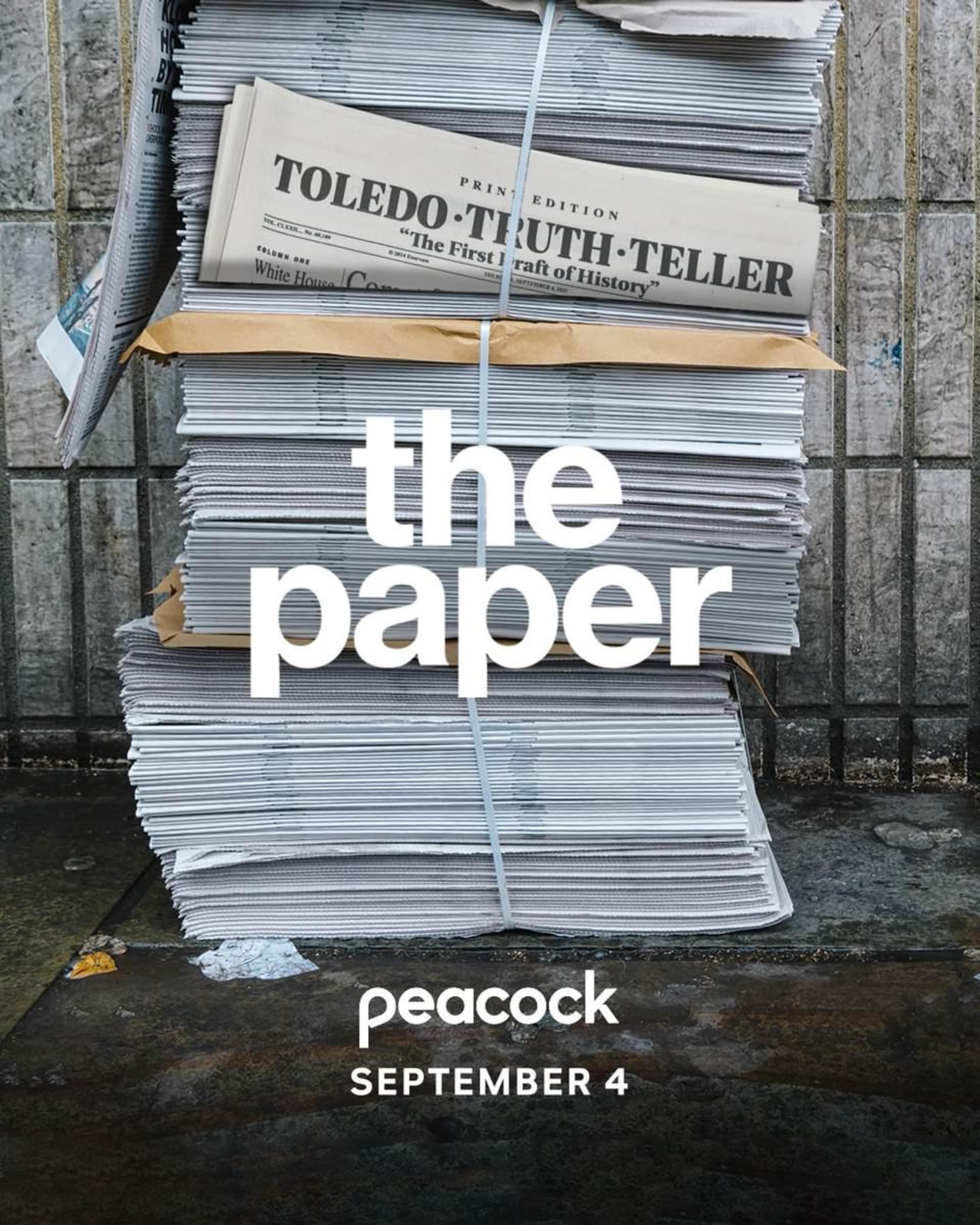 پوستر جدید سریال The Paper 