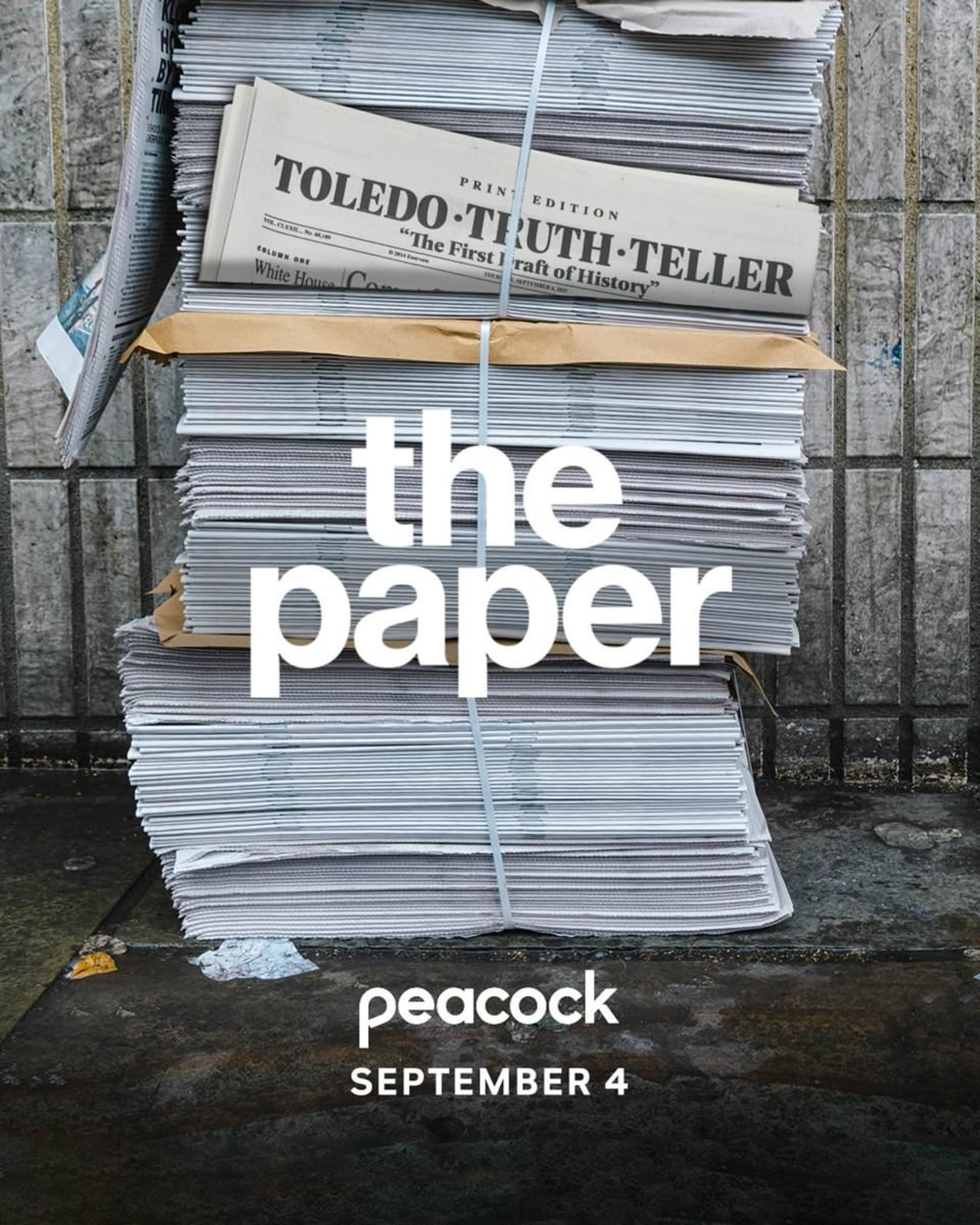 پوستر جدید سریال The Paper 