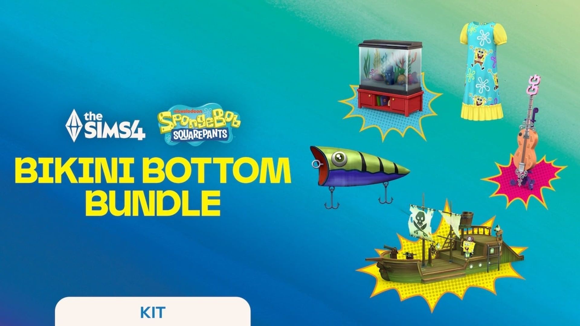 باندل Bikini Bottom بازی The Sims 4