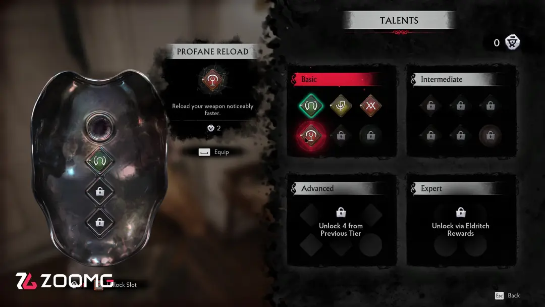 بخش استعدادهای (Talents) بازی The Sinking City 2 