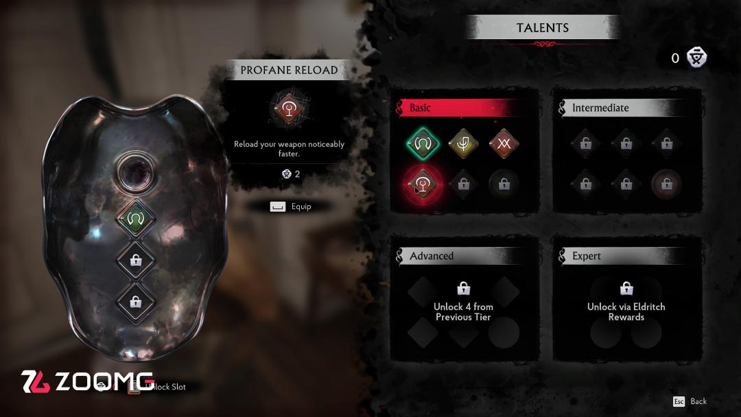 بخش استعدادهای (Talents) بازی The Sinking City 2 