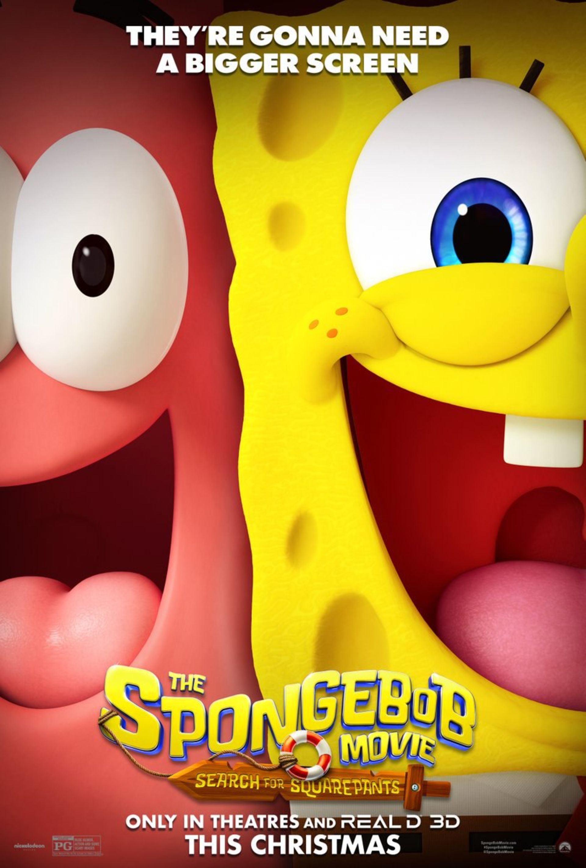 پوستر جدید انیمیشن The SpongeBob Movie: Search for SquarePants