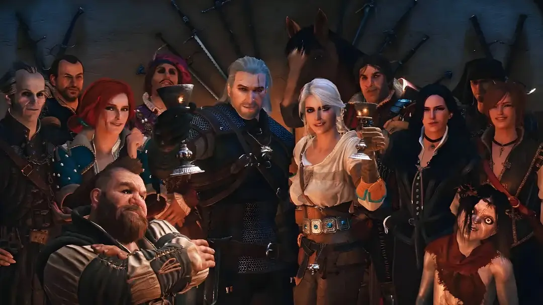 شخصیت‌های بازی ویچر ۳ (The Witcher 3: Wild Hunt) در کنار هم