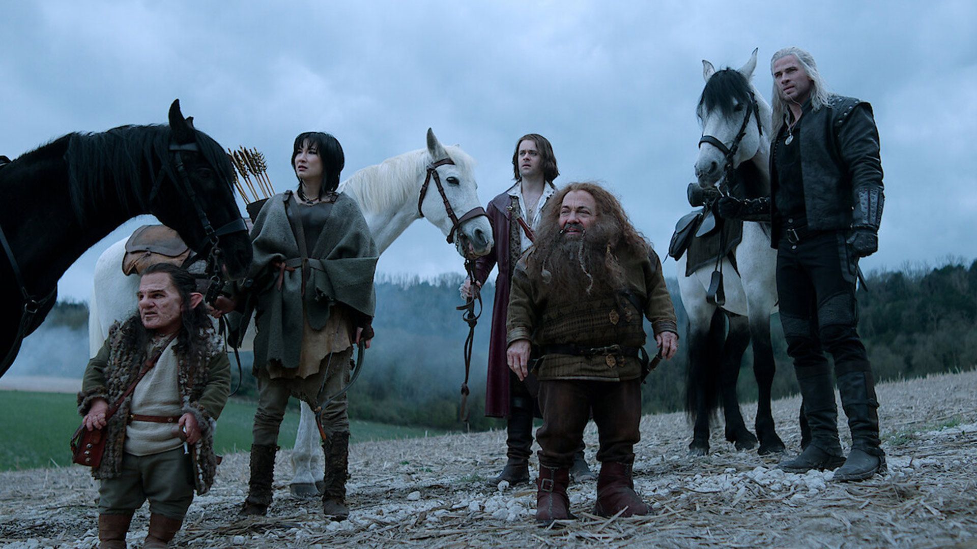 لیام همسورث و همراهانش در سریال the witcher season 4