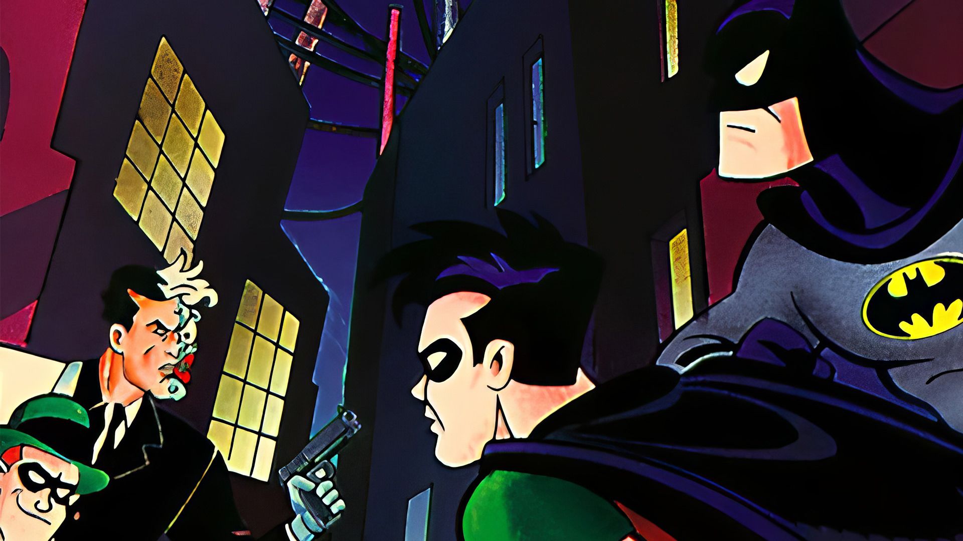 بتمن و رابین در بازی The Adventures of Batman and Robin