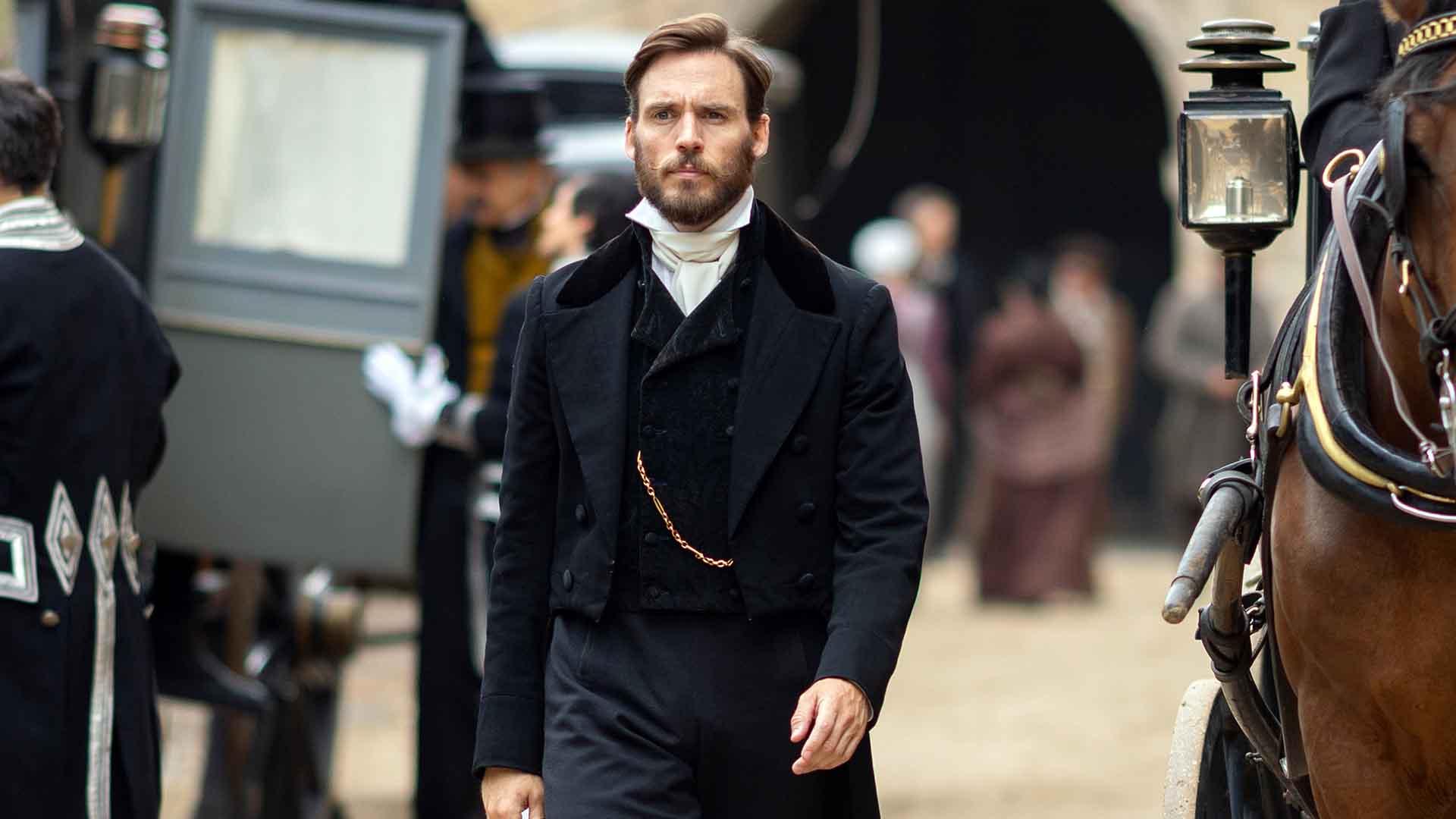 سم کلفلین در نقش کنت مونت کریستو در سریال the count of monte cristo