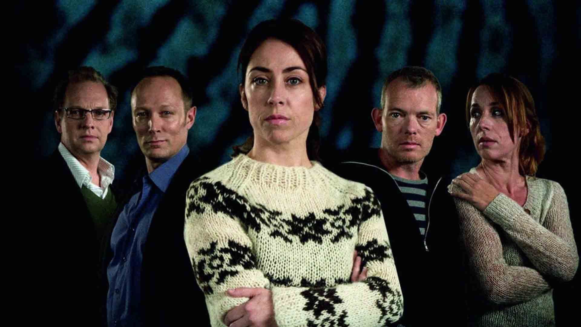 بازیگران اصلی سریال دانمارکی The Killing در کنار هم