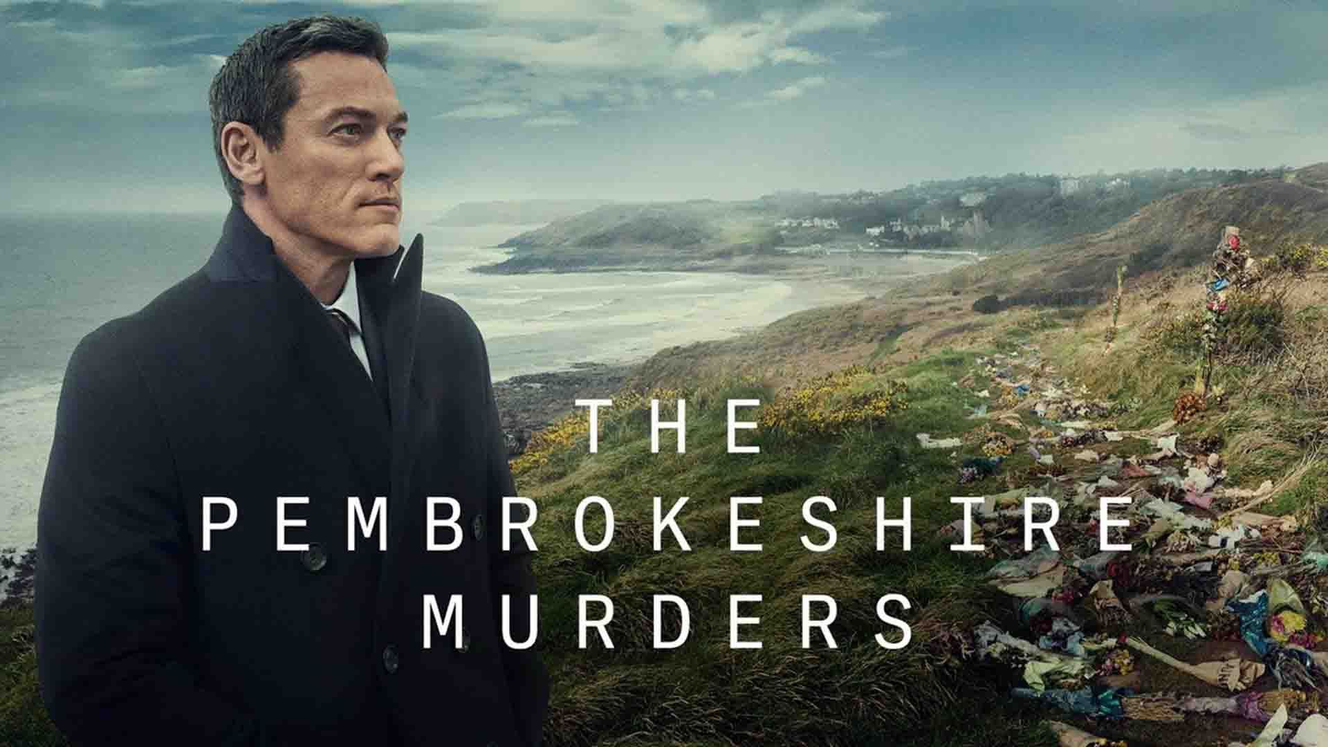 لوک ایوانز در پوستر سریال The Pembrokeshire Murders