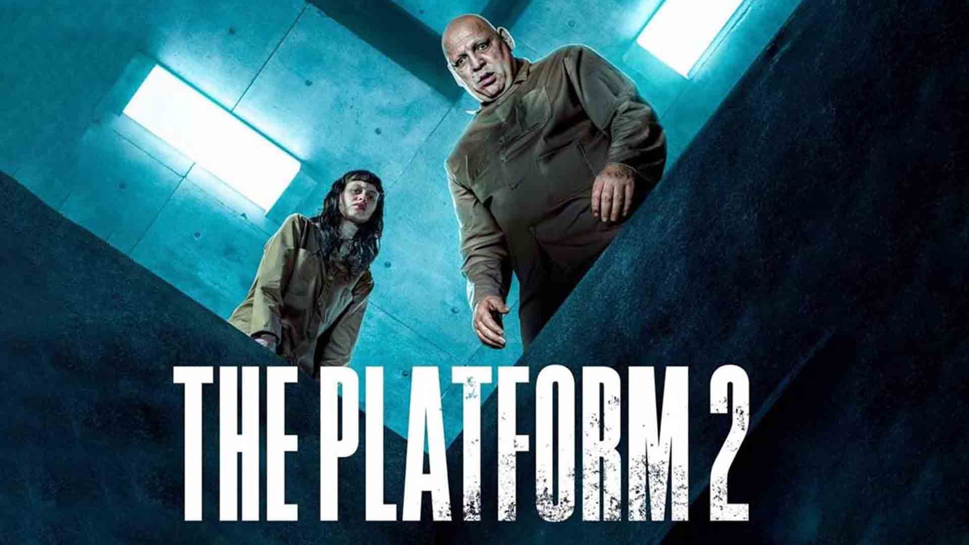 دو شخصیت مهم در پوستر اصلی فیلم The Platform 2