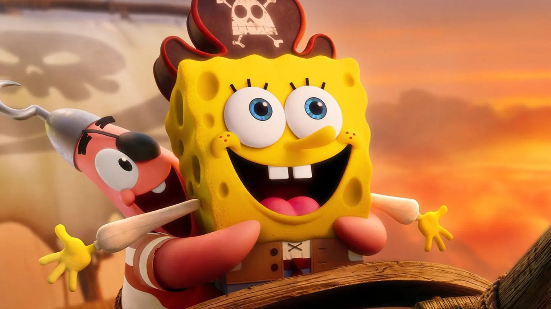 باب اسفنجی و پاتریک مشغول ماجراجویی در دریا