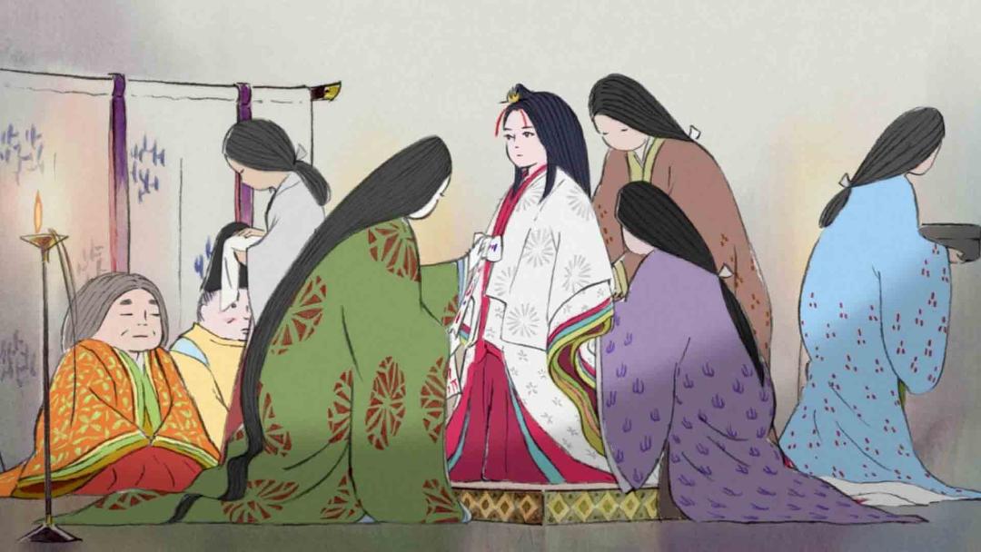 شخصیت‌های زن انیمه The Tale of the Princess Kaguya