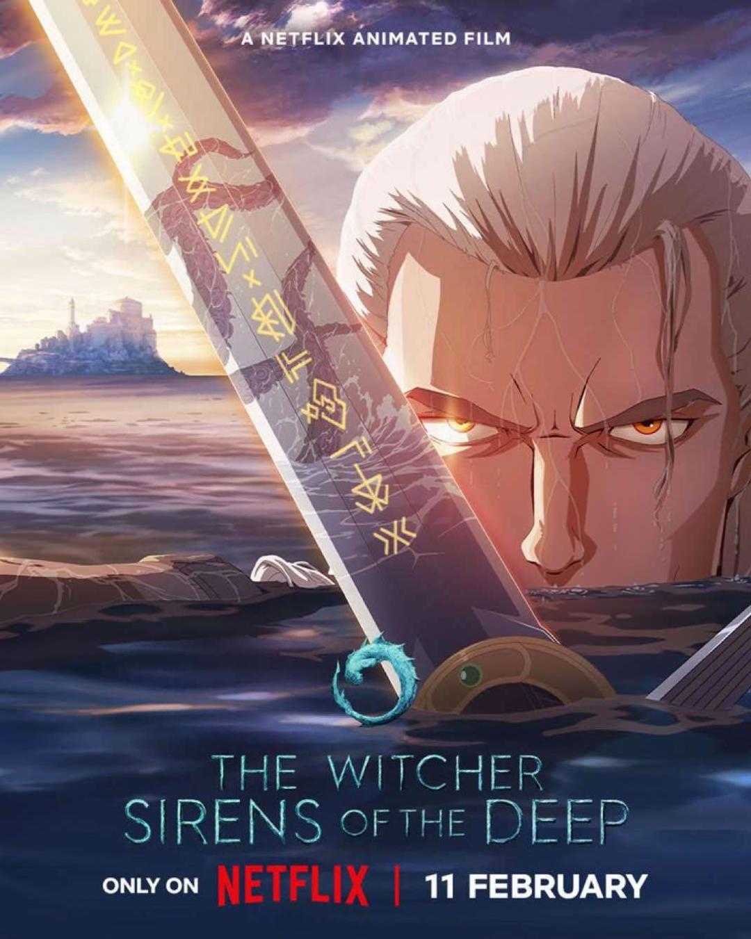 پوستر انیمه The Witcher: Sirens of the Deep 