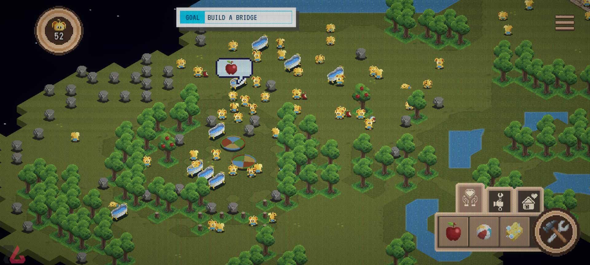 گیم‌پلی بازی Thronglets