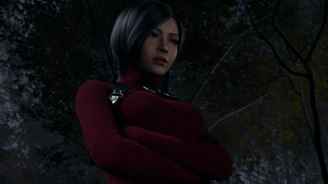 ادا وانگ در بازی resident evil 4 ریمیک