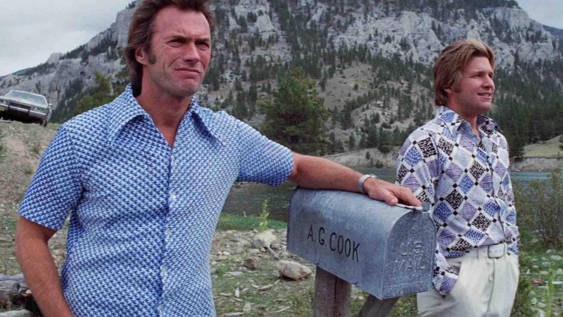 کلینت ایستوود و جورج کندی در فیلم Thunderbolt and Lightfoot