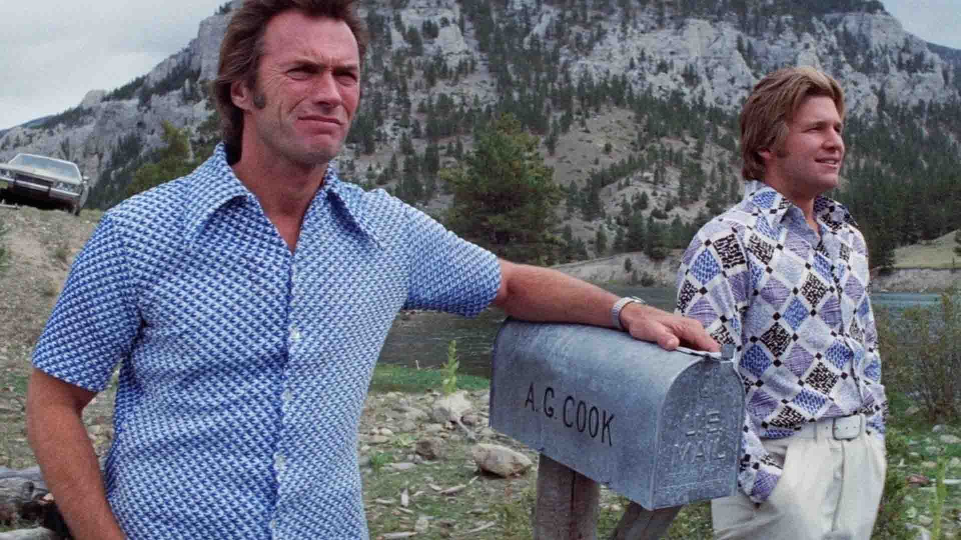 کلینت ایستوود و جورج کندی در فیلم Thunderbolt and Lightfoot