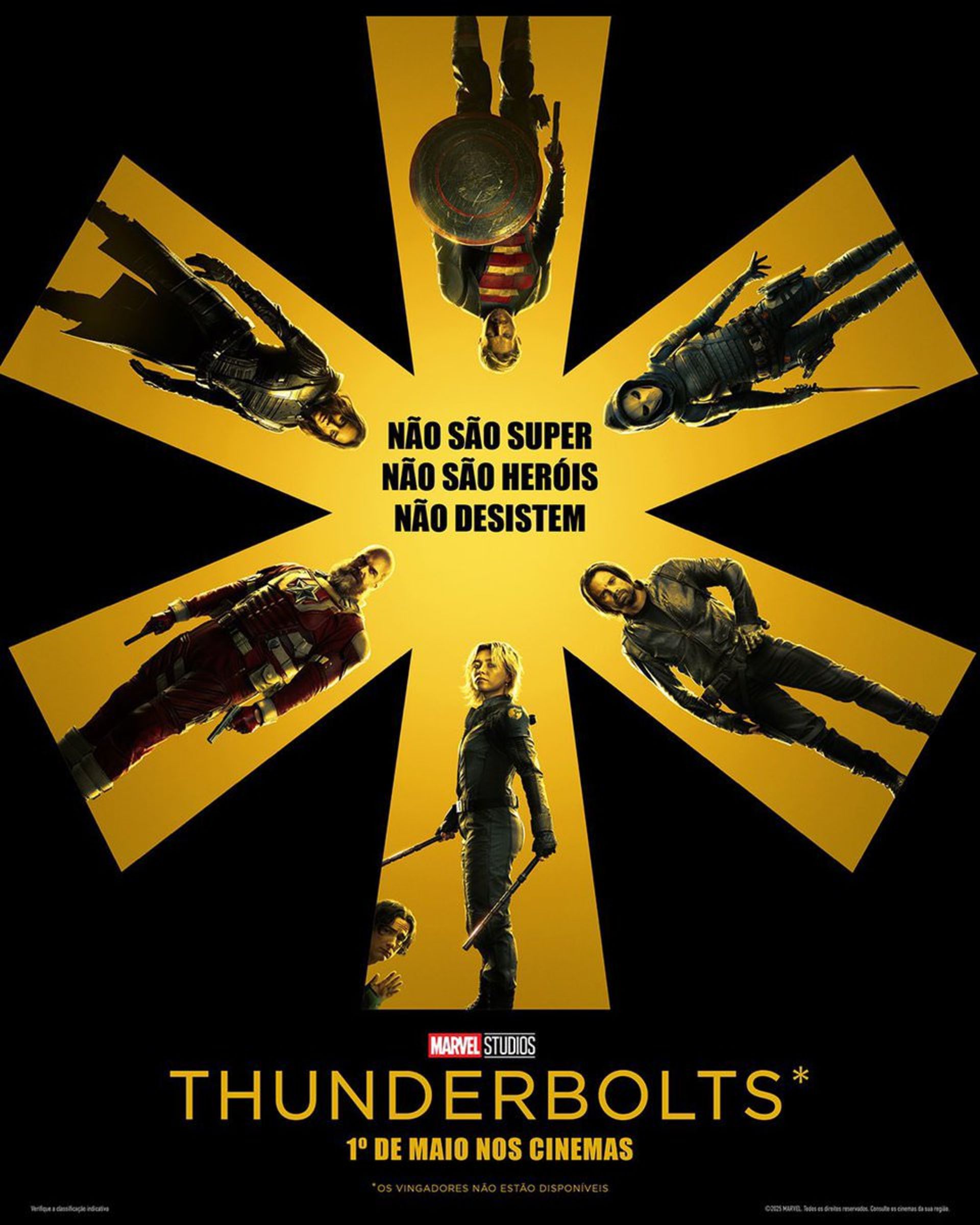 پوستر بین‌الملل جدید فیلم *Thunderbolts 