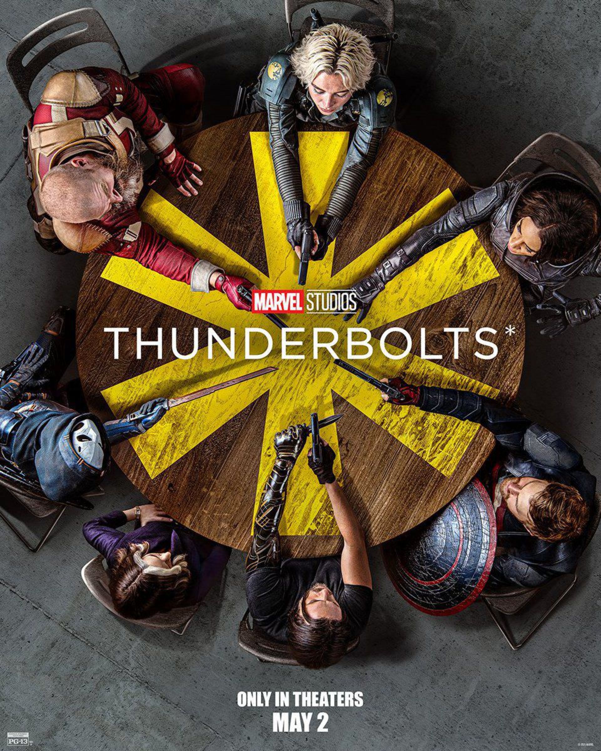 پوستر جدید و رسمی فیلم Thunderbolts