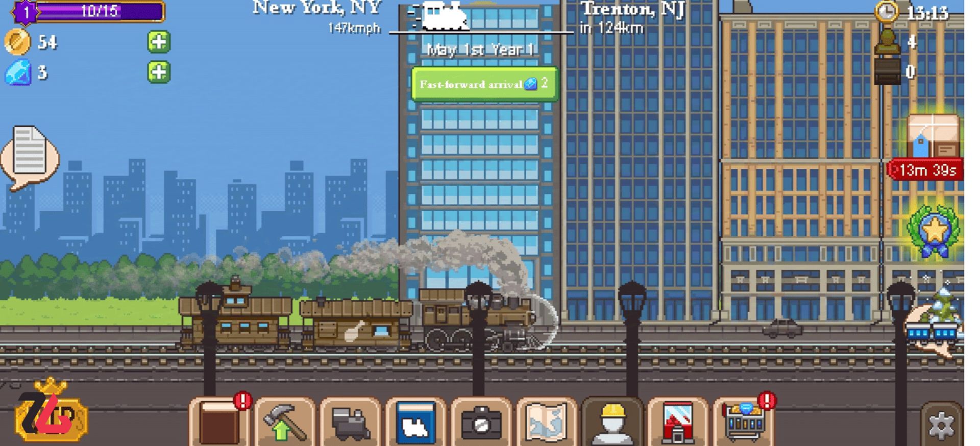 بازی Tiny Rails