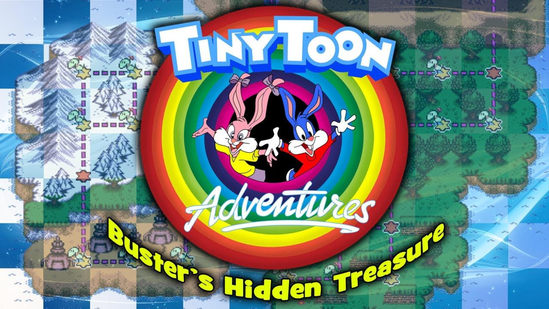 لوگوی اول بازی بازی Tiny Toon Adventures: Buster's Hidden Treasure سگا