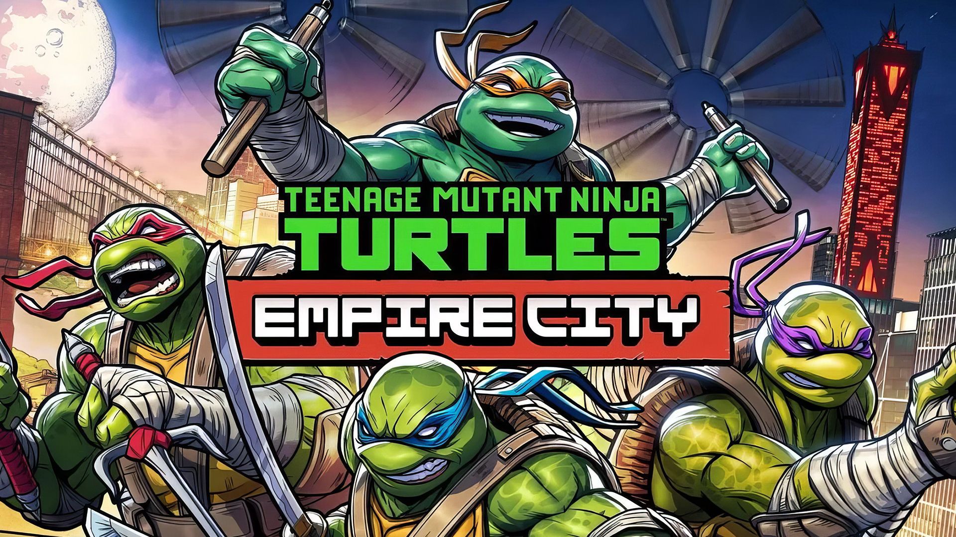 برادران لاک‌پشت در بازی Teenage Mutant Ninja Turtles: Empire City