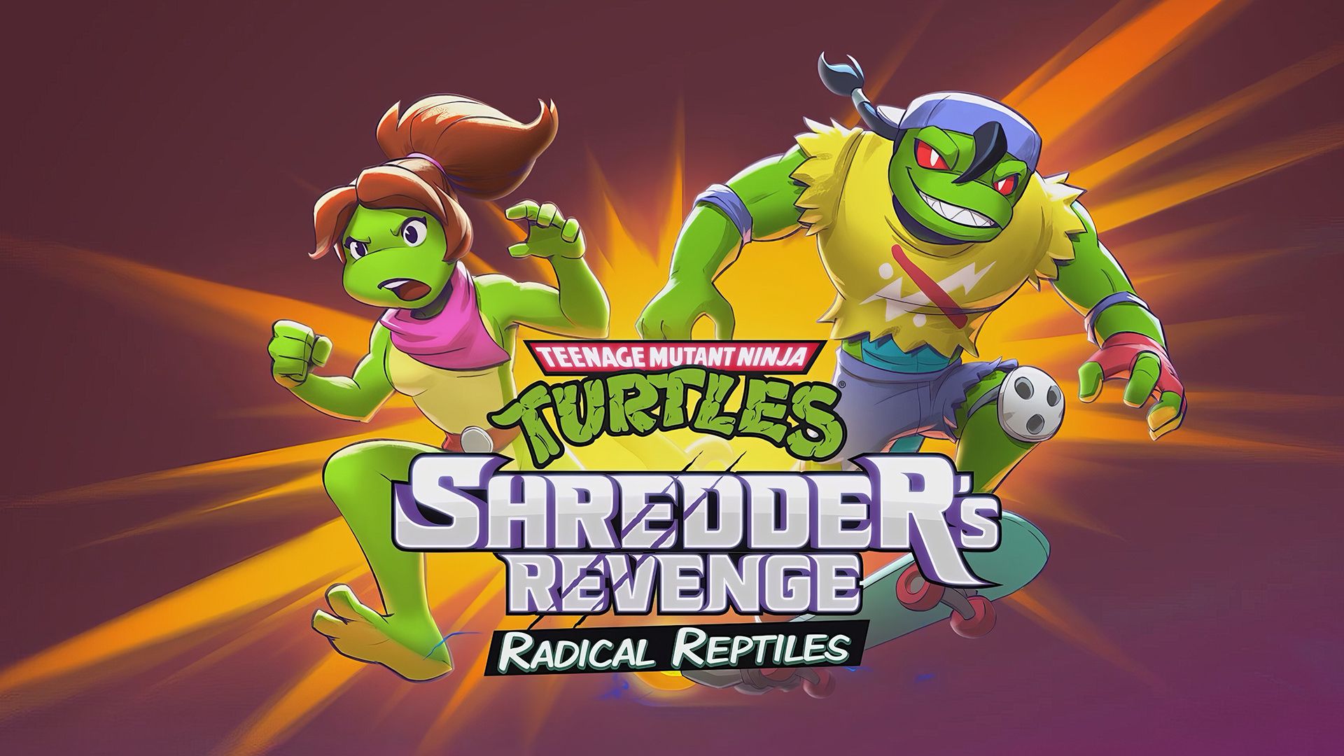کاراکترهای بسته الحاقی Radical Reptiles بازی TMNT: Shredder’s Revenge