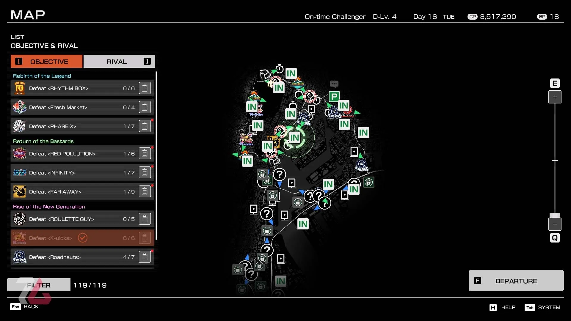 نقشه‌ی بازی Tokyo Xtreme Racer (2025)
