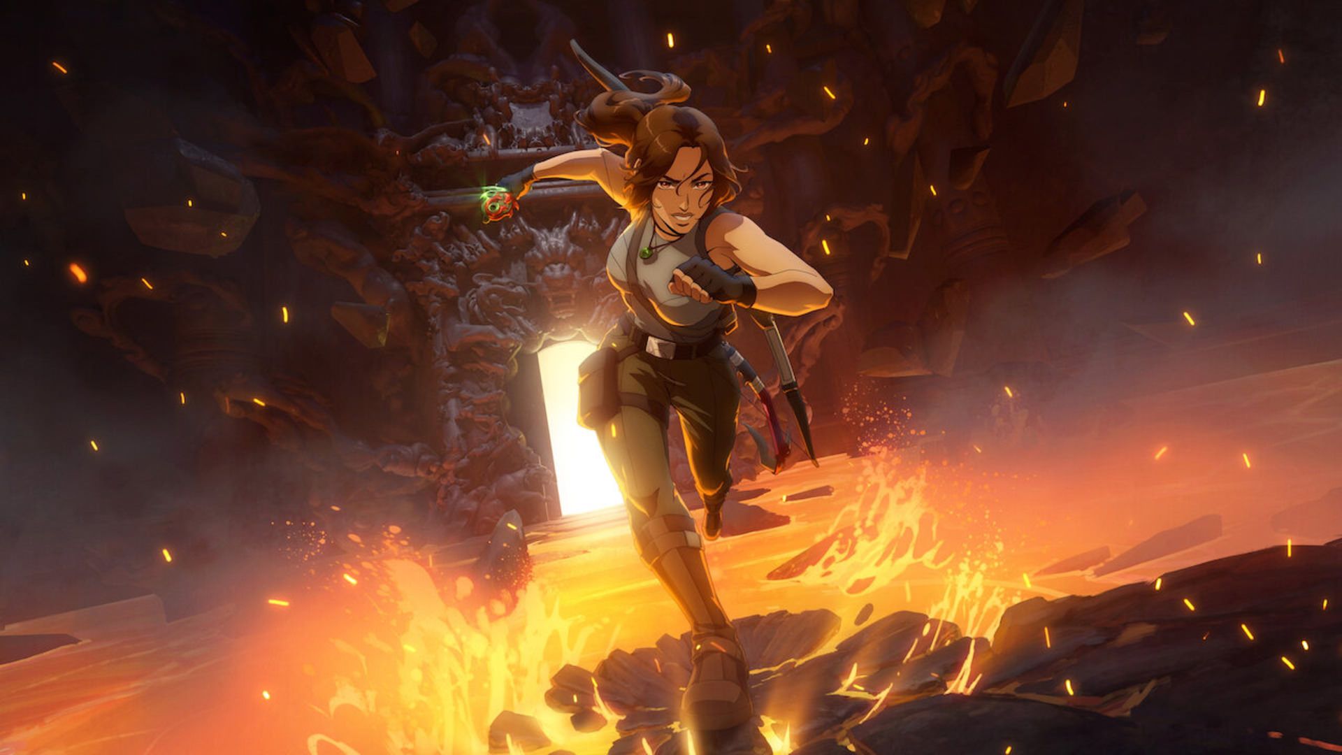 پوستر انیمیشن Tomb Raider: The Legend of Lara Croft