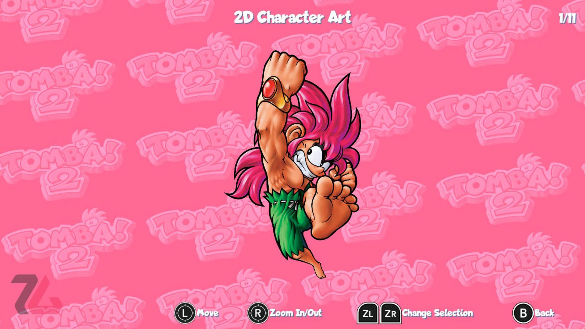 بخش موزه بازی TOMBA 2 SPECIAAL EDITION