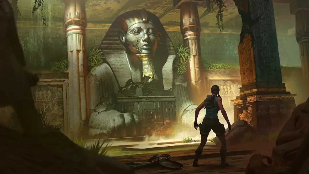 کاوش مقبره توسط لارا کرافت در بازی Tomb Raider: Legacy of Atlantis