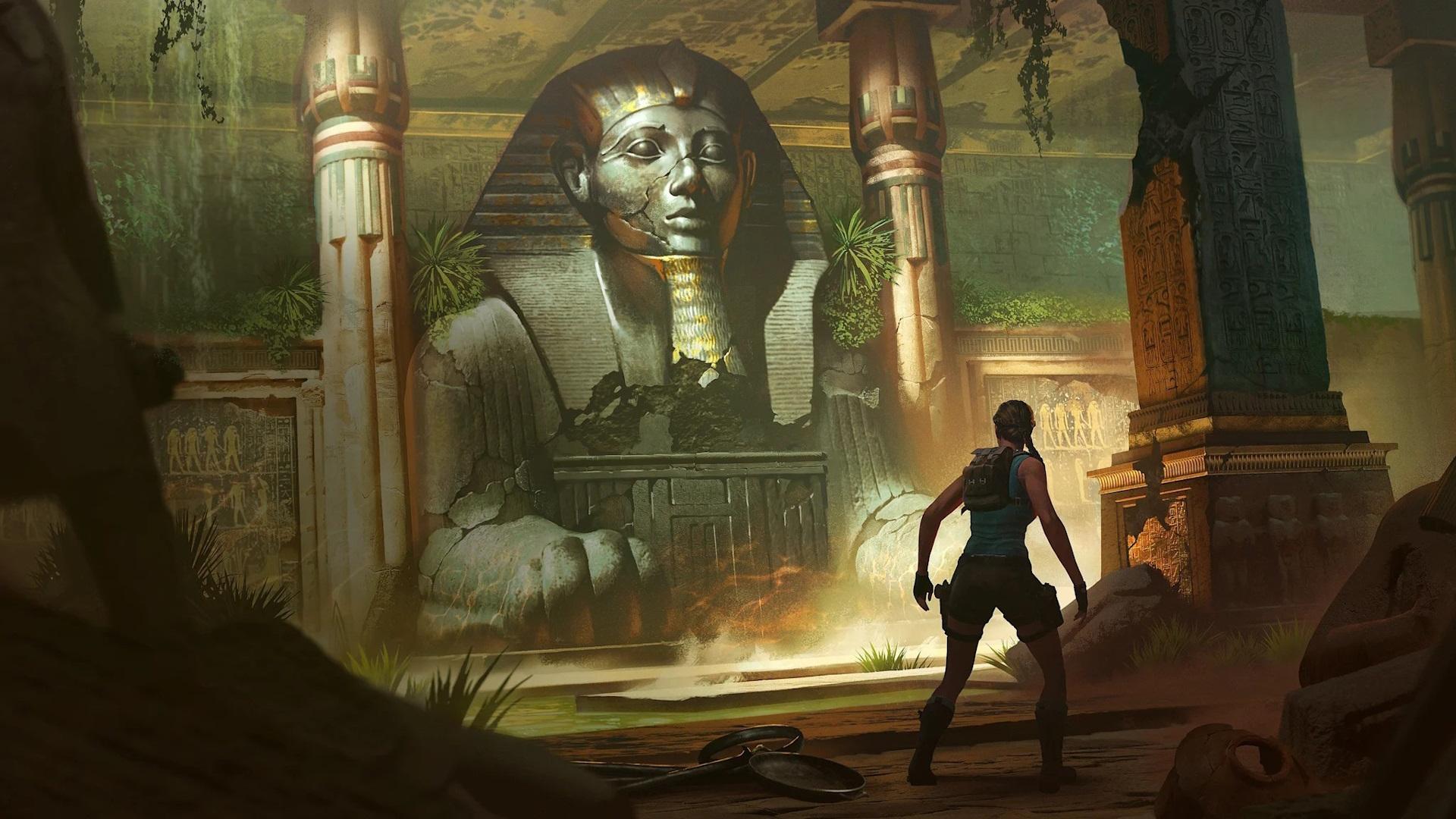 کاوش مقبره توسط لارا کرافت در بازی Tomb Raider: Legacy of Atlantis