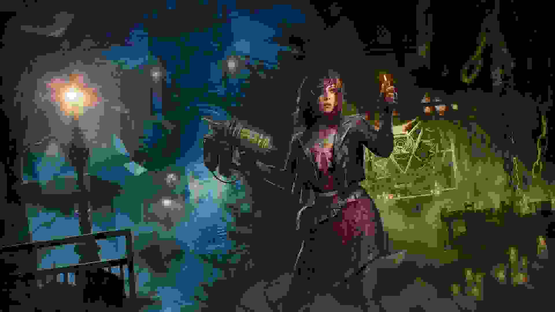 کارولین اسلحه به دست در بازی Tormented Souls 2