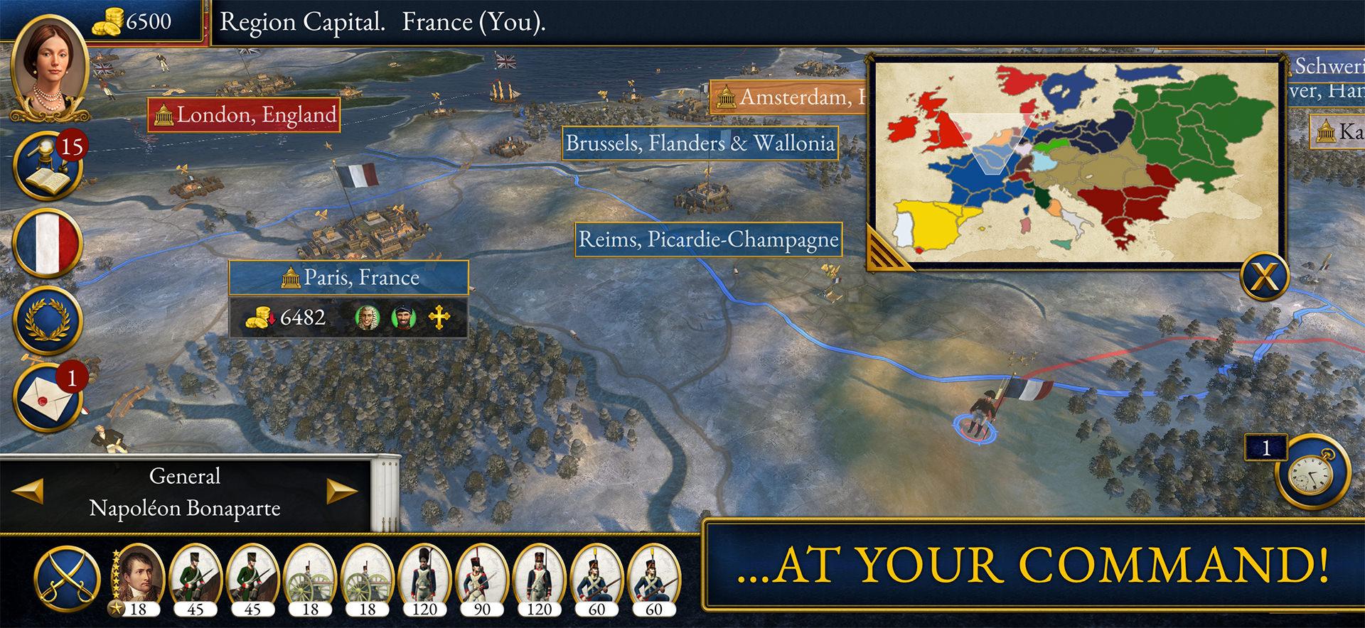بازی موبایل Total War: NAPOLEON