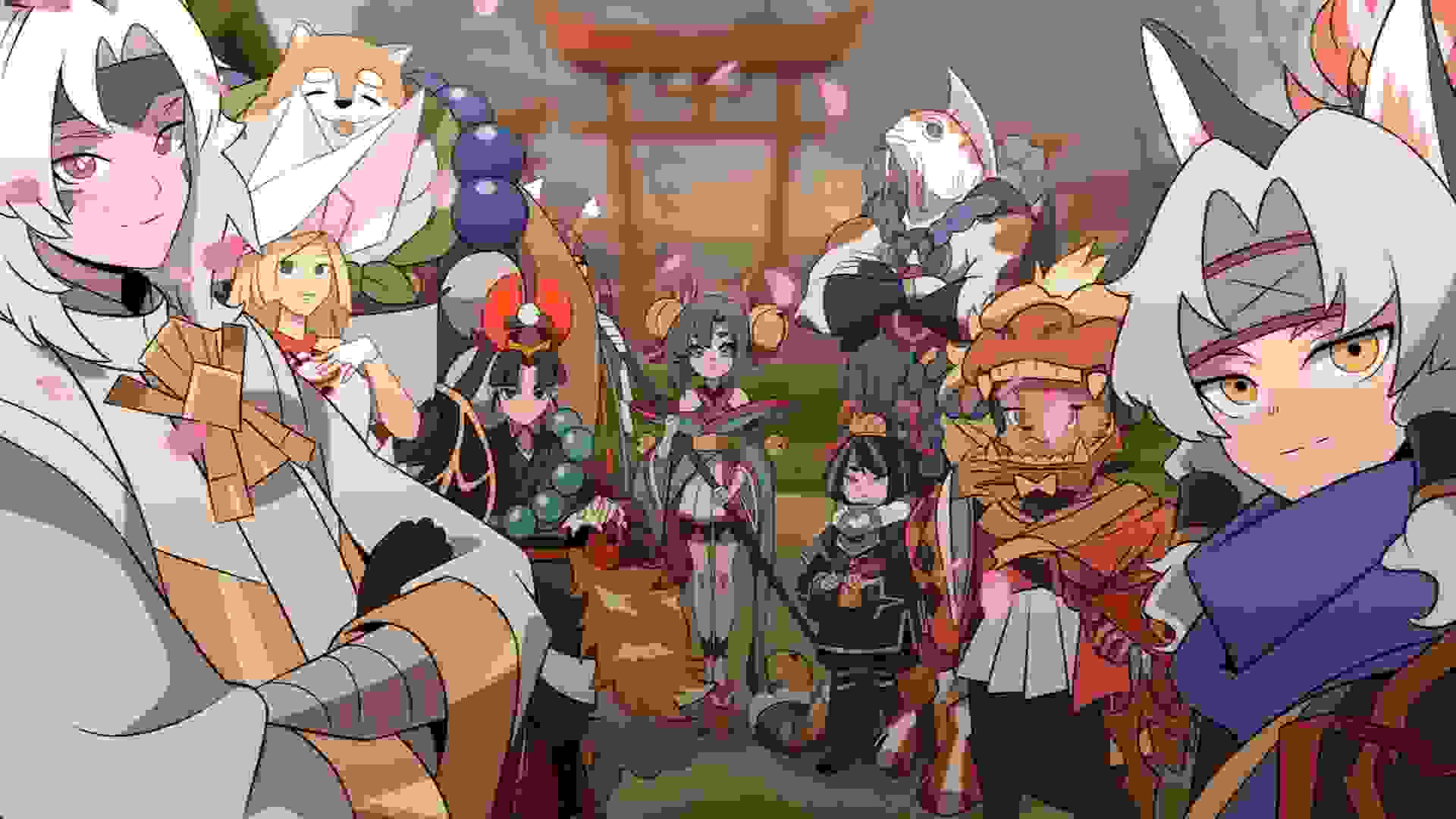شخصیت‌های بازی Towa and the Guardians of the Sacred Tree