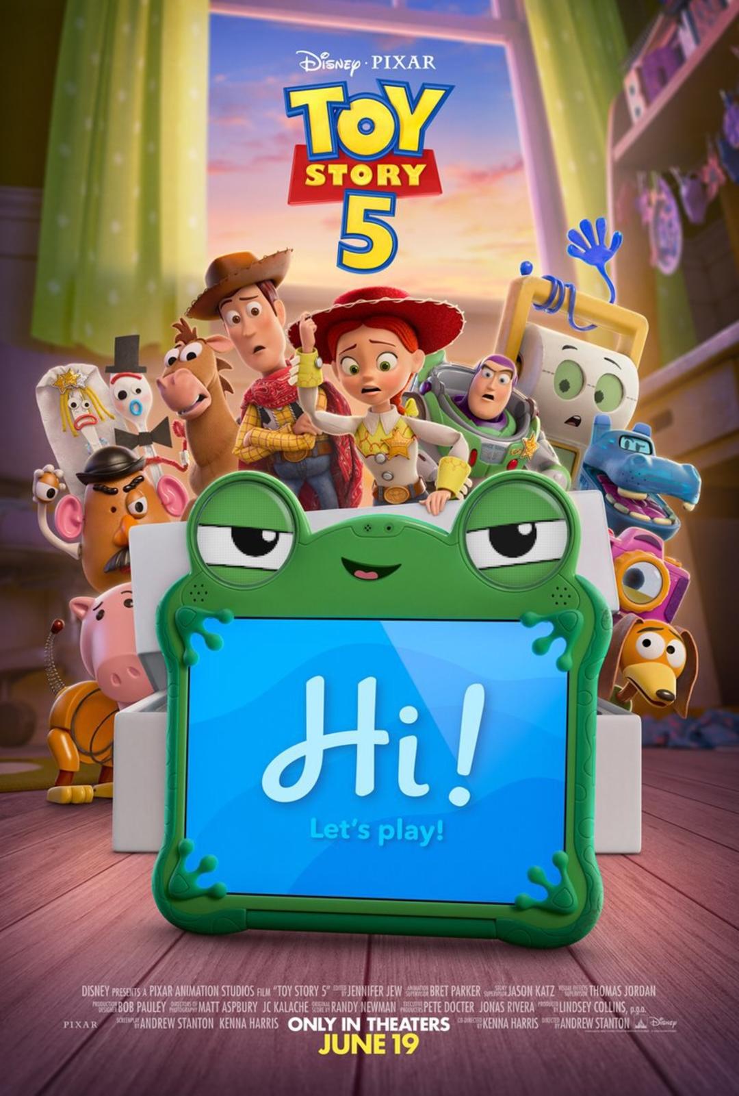 پوستر جدید انیمیشن Toy Story 5